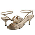 Anne Klein New York Copley Champagne Metallic Nappa