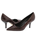 Anne Klein New York Mae Chocolate Crocco Print