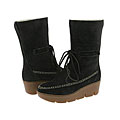 KORS Michael Kors Sagitta Black Oiled Sport Suede
