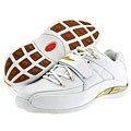 Lugz Precision White/Gold Leather