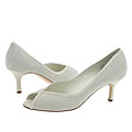 BRUNOMAGLI Rhoda Off White (Cr�me) Perf Suede(Size 6 M)