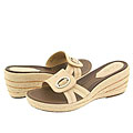 Clarks Raffia Beige