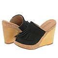 Gee WaWa Kiltie Black Suede