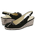 BRUNOMAGLI Bria Black Suede/Grey Metallic