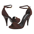 Charles David Catchy Dark Brown Satin