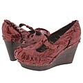 Irregular Choice Rip Roaring Red Print Patent Leather
