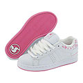 DVS Shoe Company Kids Kids Berra 3 (Toddler/Youth) White/Pink Mushy