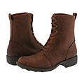 Soho Lab Defiance 30577 Gaucho Brown Crazyhorse Low Lace Flat Boot
