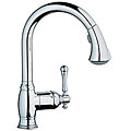 Grohe Bridgeford Brushed Nickel Kitchen Faucet