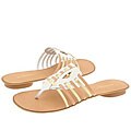 BCBGirls Lut White/Wheat Multi Leather