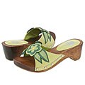 A Line Kids 12-1035 (Toddler/Youth) Lime Green Yellow/White Flowers