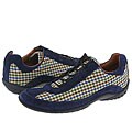 Donald J Pliner Fronts Mush Tartan/Cobalt Suede