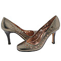 Exchange by Charles David Racy Olive Metallic