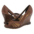 Report Delora Brown Leather