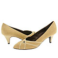 BRUNOMAGLI Billie Natural Suede/Beige Patent(Size 7 M)