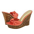 BCBGirls Alfea Coral Washed Pearl Leather