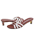 Donald J Pliner Hunt White Mesh With Tortoise