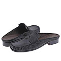 Sesto Meucci Moony Black Kamea Print Suede