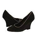 BRUNOMAGLI Iman Caffe Suede/Beige Trim