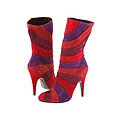 BRUNOMAGLI Latifah Ruby Red Suede Combo