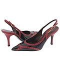 BRUNOMAGLI Gabor Dark Brown Patent/Rose Kid