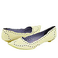 Irregular Choice Golfing 3079-1 D Yellow Leather