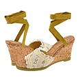 Irregular Choice Spring Clean 3073-4 B Yellow Fabric