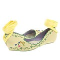 Irregular Choice Wedding Cake 3082-4 C Yellow Leather
