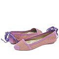 Irregular Choice Darcy 3117-2A Dirty Lavendar/ Cream