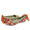 Irregular Choice Noughts & Crosses 3117-4A Grean Leather/ Green/ Yellow
