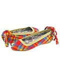 Irregular Choice Noughts & Crosses 3117-4D Yellow Leather/ Pink/ Orange/ Blue/ Yellow