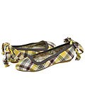 Irregular Choice Noughts & Crosses 3117-4E Brown Leather/ Brown/ White/ Yellow