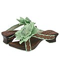 Irregular Choice Gardenia 3130-4A Green/ Tan