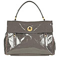 Yves Saint Laurent Muse Two-tone Grey Tote