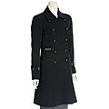 Atelier Women's Long Double-breasted Military Coat