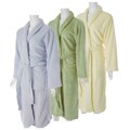 ADI Women's Microplush Shawl Collar Long Robe