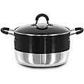Aluminum 8-quart Two-tone Nonstick Dutch Oven