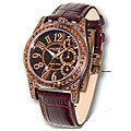 Haurex Women's Promise Crystal Chronograph Watch
