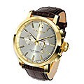 Haurex Men's Maestro Chronograph Goldtone Watch