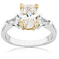 14k Gold 1 7/8ct TDW IGI Diamond Engagement Ring (G-K, VS-SI) (Size 6.5)