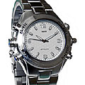 SDAT MW510-watch-1G-White MP3 FM Dial Quartz Watch