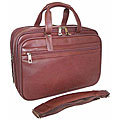 Heritage Leather Expandable Laptop Portfolio Case