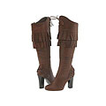 American Eagle Lively Brown Distressed Knee-High Boots