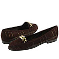 Rangoni of Florence Oste Chocolate Kilt Suede W/Tiffany Suede