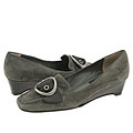 Vaneli Candida Grey Suede W/Black Mobax