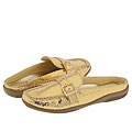Annie Marsha Snake Mule Gold Snake