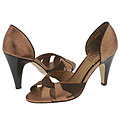 Franco Sarto Libero Coffee/Brass Kid Suede/Patent