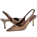 AK Anne Klein Makayarattle Dark Brown Leather