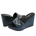 Donald J Pliner Stima Denim Oilskin Sandals