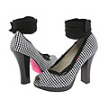 Betsey Johnson Lori Black/White Gingham